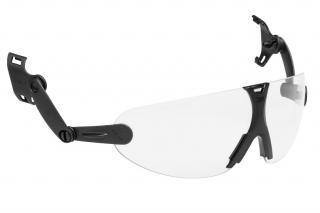 V9C - Ochranné integrované brýle 3M s čirým zorníkem, pro uchycení na přilby a na štíty serie G500