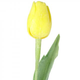 Žlutý tulipán - 43 cm