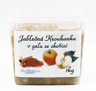 Dr.Hlaváč - Jablečná KROUHANKA v gelu+skořice 1kg (Jablka na štrůdl)