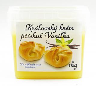 Dr.Hlaváč - Královský krém s příchutí VANILKA 1kg (Pudinková náplň)