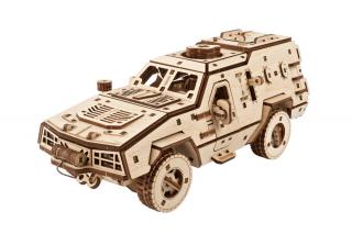 Dřevěná 3D stavebnice mechanického modelu Dozor-B Combat Vehicle