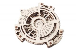 Dřevěná 3D stavebnice mechanického modelu kalendář