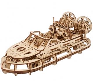 Dřevěná 3D stavebnice mechanického modelu Rescue Hovercraft