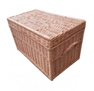 HRADIL H048 Proutěná truhla 60 x 38 x 38 cm přírodní