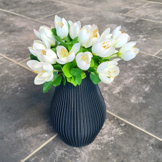 Váza Venuše 16 cm Černošedá