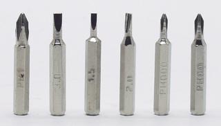 Sada mini šroubováků 8ks - PERO (S-1,5mm, 2,0mm, 3,0mm, 3,5mm, PH1, PH00,PH000)