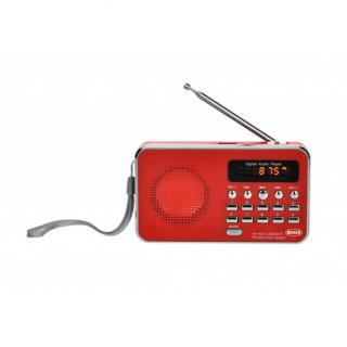 Bravo B-6039 Digitální rádio SAM červené