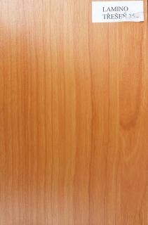Protipožární dveře - dřevěné plné - EI / EW 30 DP3 - 1250x1970 - LAMINO Barva: třešeň č.358, materiál: lamino, strana: levá