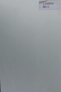 Protipožární dveře - dřevěné plné - EI / EW 30 DP3 - 1450x1950 - LAMINO Barva: Bílá – hladká, Typ: levé