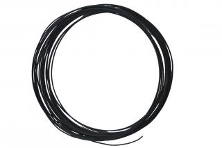 CarbonX fiber PLA filament  černá 1,75 mm 10 m