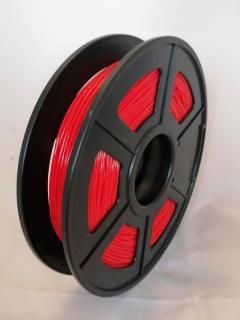 Flexibilní TPU filament červená 1,75 mm 0,5 kg