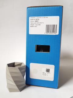 PETG filament Filament-PM šedá 1,75 mm 1 kg