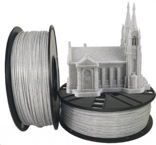 PLA filament Gembird mramor (marble) 1,75 mm 1 kg