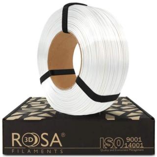 PLA filament ReFill Rosa3D lesklá bílá (Silk White) 1,75 mm 1 kg