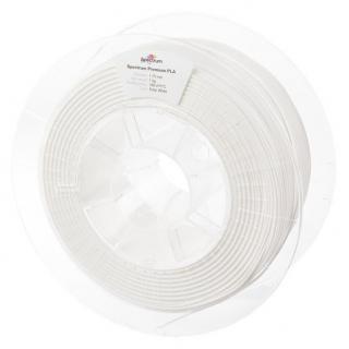 PLA filament Spectrum bílá (Polar White) 1,75 mm 1 kg