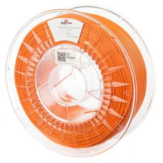 PLA filament Spectrum mrkvová oranžová (carrot orange) 1,75 mm 1 kg