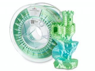 PLA filament Spectrum SILK Rainbow (Ocean Melange) 1,75 mm 1 kg