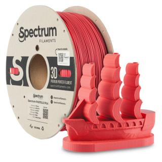 PLA Pastello filament Spectrum pastelová holandská červená (Holland Red) 1,75 mm 1 kg
