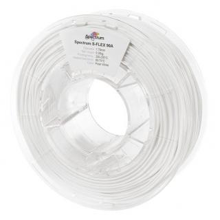 TPU filament Spectrum S-FLEX 90A bílá (Polar White) 1,75 mm 0,25 kg