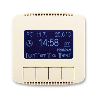 Hodiny spínací programovatelné - ovládací část, 3292A-A20301 C, ABB, Tango, slonová kost (ABB, Tango, slonová kost)