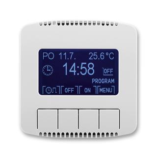 Hodiny spínací programovatelné - ovládací část, 3292A-A20301 S, ABB, Tango, šedá (ABB, Tango, šedá)