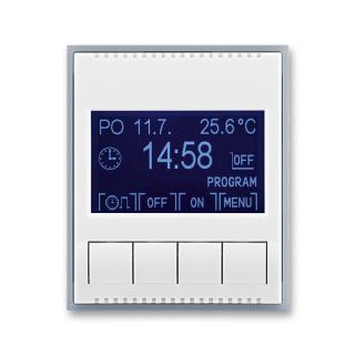Hodiny spínací programovatelné - ovládací část, 3292E-A20301 04, ABB, Element, bílá / ledová šedá (ABB, Element, bílá / ledová šedá)