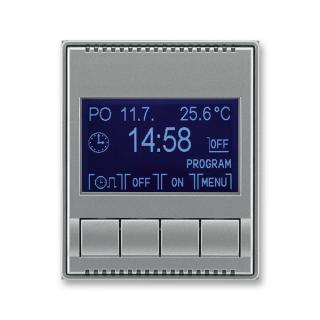 Hodiny spínací programovatelné - ovládací část, 3292E-A20301 36, ABB, Time®, Time® Arbo, ocelová (ABB, Time®, Time® Arbo, ocelová)
