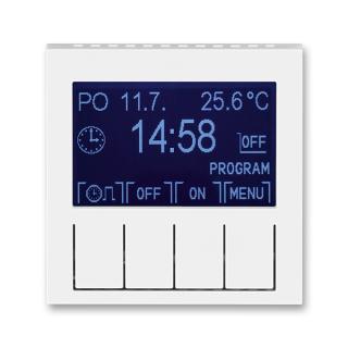 Hodiny spínací programovatelné - ovládací část, 3292H-A20301 03, ABB, Levit®, bílá / bílá (ABB, Levit®, bílá / bílá)