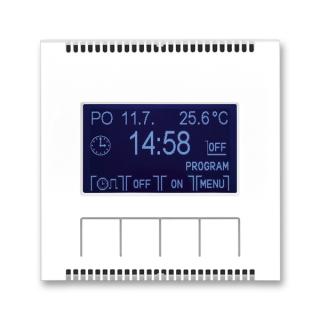 Hodiny spínací programovatelné - ovládací část, 3292M-A20301 03, ABB,  Neo®, bílá (ABB,  Neo®, bílá)