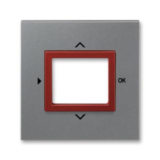 Kryt ovladače časovacího Busch-Timer, (3299M-A40100 71) (ABB, Neo® Tech, ocelová / teracotta)