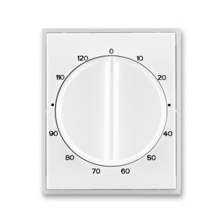 Kryt ovládače časového otočného, (3294E-A00160 01) (ABB, Time®, Element®, bílá / ledová bílá)