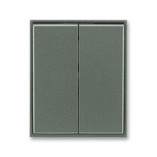 Kryt spínače dělený, 3558E-A00652 34, ABB, Time®, Time® Arbo, antracitová (ABB, Time®, Time® Arbo, antracitová)