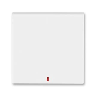 Kryt spínače dvojpólového, 3559H-A00655 01, ABB, Levit®, bílá / ledová bílá (ABB, Levit®, bílá / ledová bílá)