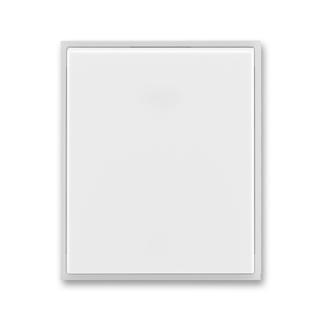 Kryt spínače jednoduchý, 3558E-A00651 01, ABB, Time®, Element®, bílá / ledová bílá (ABB, Time®, Element®, bílá / ledová bílá)