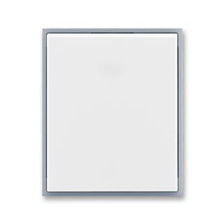 Kryt spínače jednoduchý, 3558E-A00651 04, ABB, Element®, bílá / ledová šedá (ABB, Element®, bílá / ledová šedá)