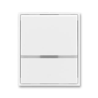 Kryt spínače s průzorem, 3558E-A00653 03, ABB, Time®, Element®, bílá / bílá (ABB, Time®, Element®, bílá / bílá)