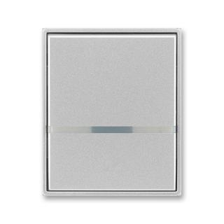 Kryt spínače s průzorem, 3558E-A00653 08, ABB, Time®, Time® Arbo, titanová (ABB, Time®, Time® Arbo, titanová)