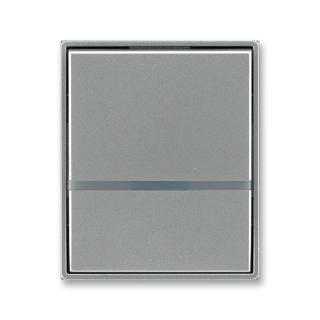 Kryt spínače s průzorem, 3558E-A00653 36, ABB, Time®, Time® Arbo, ocelová (ABB, Time®, Time® Arbo, ocelová)