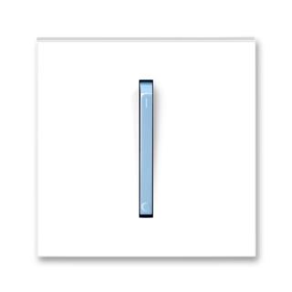 Kryt spínače trojpólového, (3559M-A00933 41) (ABB,  Neo®, bílá / ledová modrá)