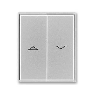 Kryt spínače žaluziového, 3558E-A00662 08, ABB, Time®, Time® Arbo, titanová (ABB, Time®, Time® Arbo, titanová)