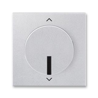 Kryt spínače žaluziového Busch-Jalousiecontrol® II, 3299M-A00110 72, ABB, Neo® Tech, titanová / onyx (ABB, Neo® Tech, titanová / onyx)