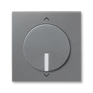 Kryt spínače žaluziového Busch-Jalousiecontrol® II, 3299M-A00110 73, ABB, Neo® Tech, ocelová / titanová (ABB, Neo® Tech, ocelová / titanová)