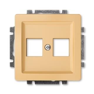 Kryt zásuvky komunikační, 5014G-A02018 D1, ABB, Swing®, Swing®L, krémová (ABB, Swing®, Swing®L, krémová)