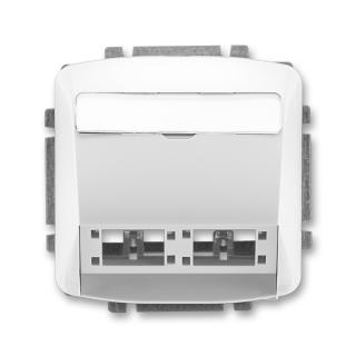 Kryt zásuvky komunikační a datové, pro moduly RM freenet, 5014A-A00420 S, ABB (ABB, Tango, šedá)