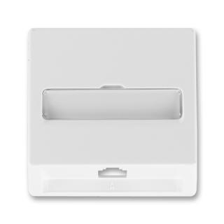 Kryt zásuvky telefonní jednonásobné, 5013C-A00213 B1, ABB, Classic, bílá (ABB, Classic, bílá)
