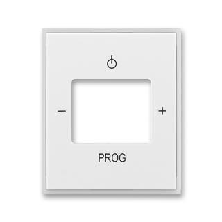 Kryt zesilovače s tunerem FM, 3299E-A40200 01, ABB, Time®, Element®, bílá / ledová bílá (ABB, Time®, Element®, bílá / ledová bílá)