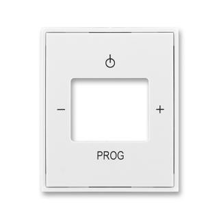 Kryt zesilovače s tunerem FM, 3299E-A40200 03, ABB, Time®, Element®, bílá / bílá (ABB, Time®, Element®, bílá / bílá)