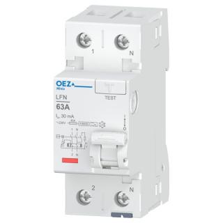 Proudový chránič OEZ - LFN-63-2-030A, 10kA (42444)
