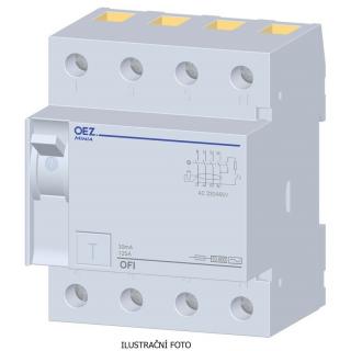 Proudový chránič OEZ - OFI-100-4-030A, 10kA (36831)