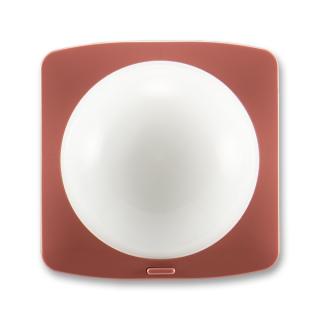 Snímač automatického spínače, s kuželovým snímáním, 3299A-A02100 R2, ABB, Tango, vřesová červená (ABB, Tango, vřesová červená)